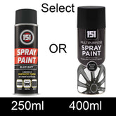 151 Black Matt Spray Paint 400ml Spray Paint